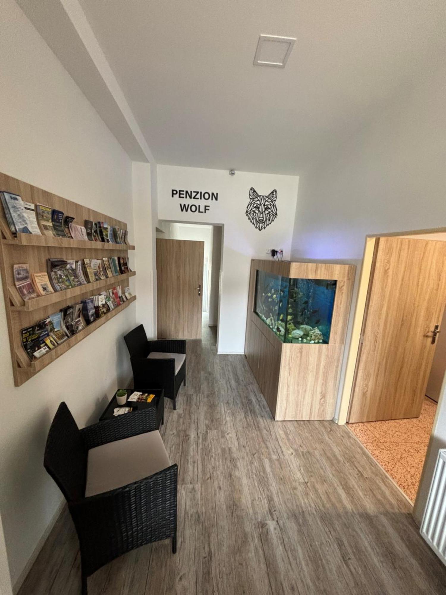 Penzion A Autokemp Wolf Česká Skalice Dış mekan fotoğraf